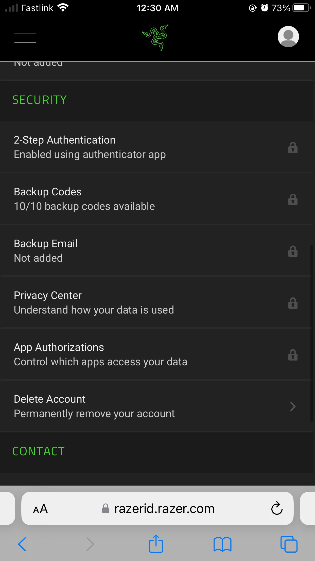 Deleted Authentication App And Lost Backup Code Razer Insider