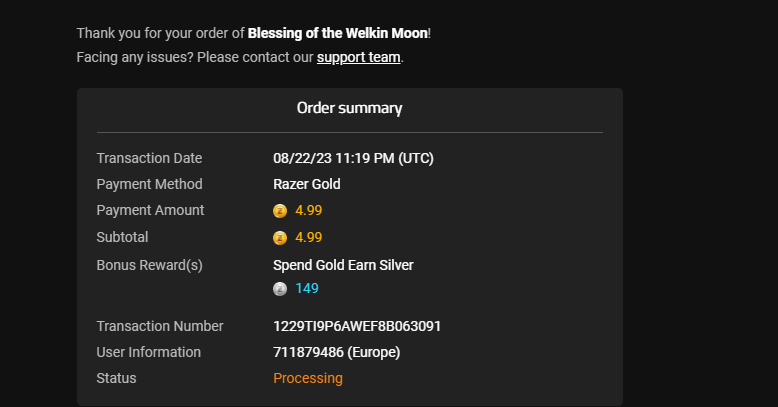 Selling - Discounted welkin moon and genesis crystals via Razer Gold🔥  Limited stock - EpicNPC