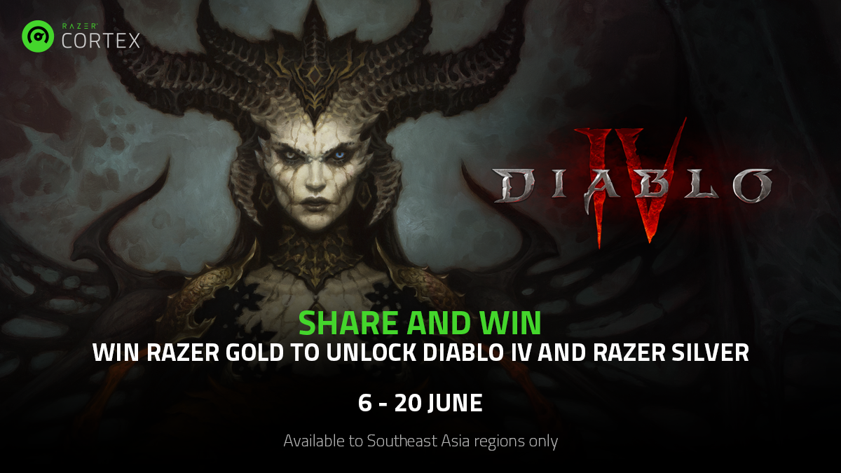 GAMESCORE - DIABLO IMMORTAL LAUNCH PROMO! Use the following link and codes  to enjoy discount when you recharge Diablo Immortal via Razer Gold Wallet!   Reload your Razer Gold wallet  with GrabPay