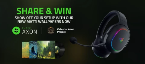 [RAZER AXON] Share and Win