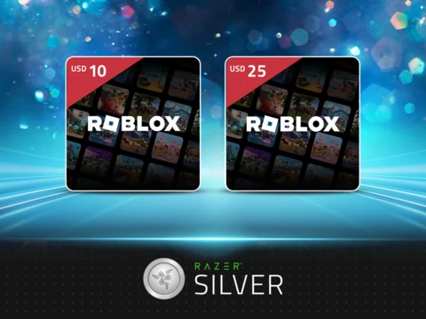 [RAZER SILVER]  8% OFF ROBLOX GIFT CARDS (US)