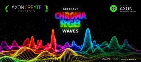Ride the Spectrum — Enter Our Abstract Chroma RGB Waves Contest!