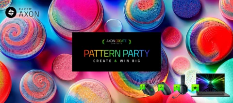 Dive into the World of Patterns with the Razer Axon "Pattern Party" Contest!