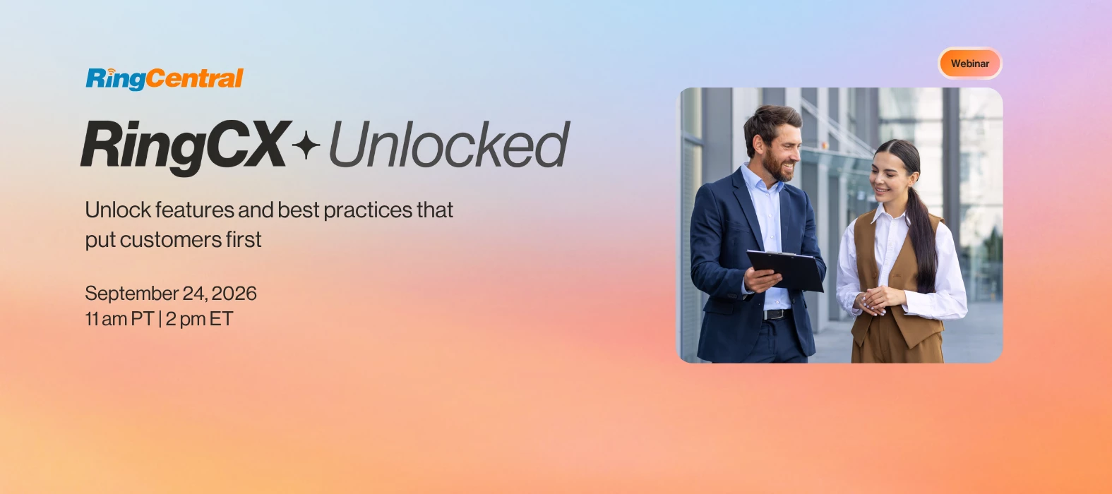 Discover the future of RingCX: Join us in RingCX unlocked webinar for new features & Live Q&A!