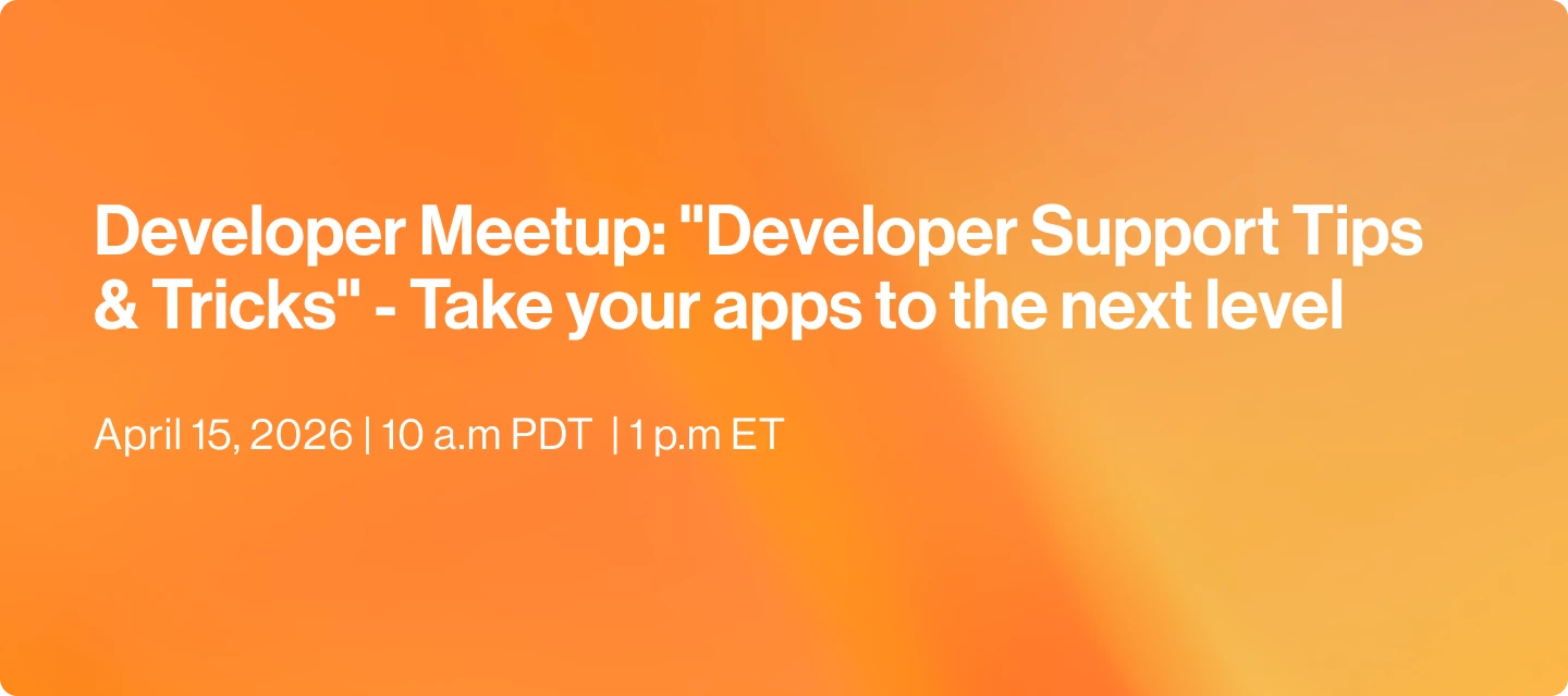 Developer Support Tips and Tricks - Take Your Apps to the Next Level ...