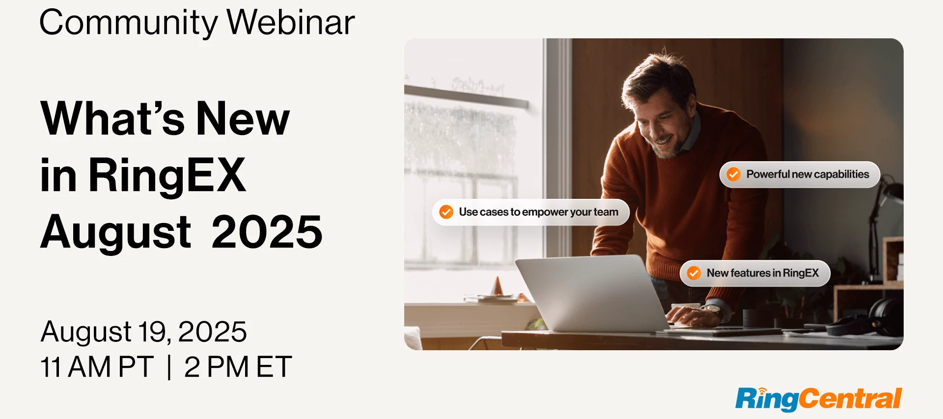 Discover What’s New in RingEX: August 2025 Feature Update Webinar