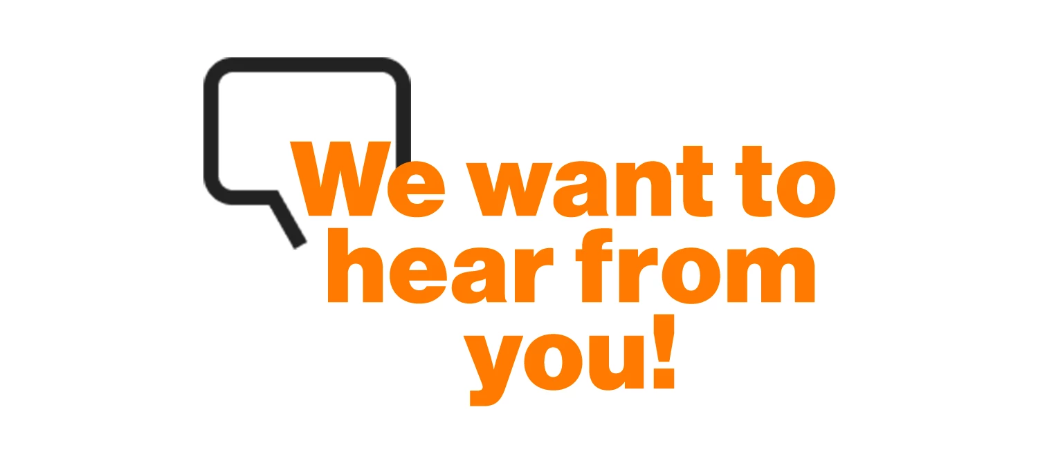 We want your input! - Content Suggestions