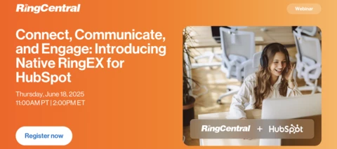 🚀 Revolutionize How You Work: Introducing our new Native HubSpot x RingEX Integration! 🌟