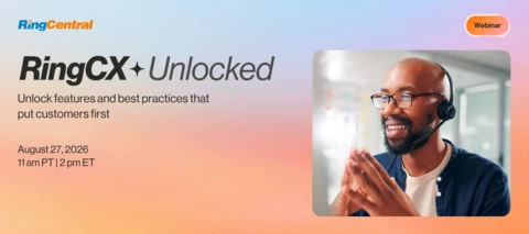 Discover the future of RingCX: Join us in RingCX unlocked webinar for new features & Live Q&A!