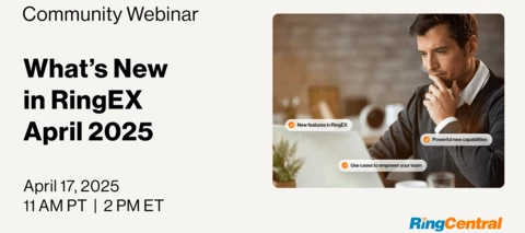 Discover What’s New in RingEX: April 2025 Feature Update Webinar