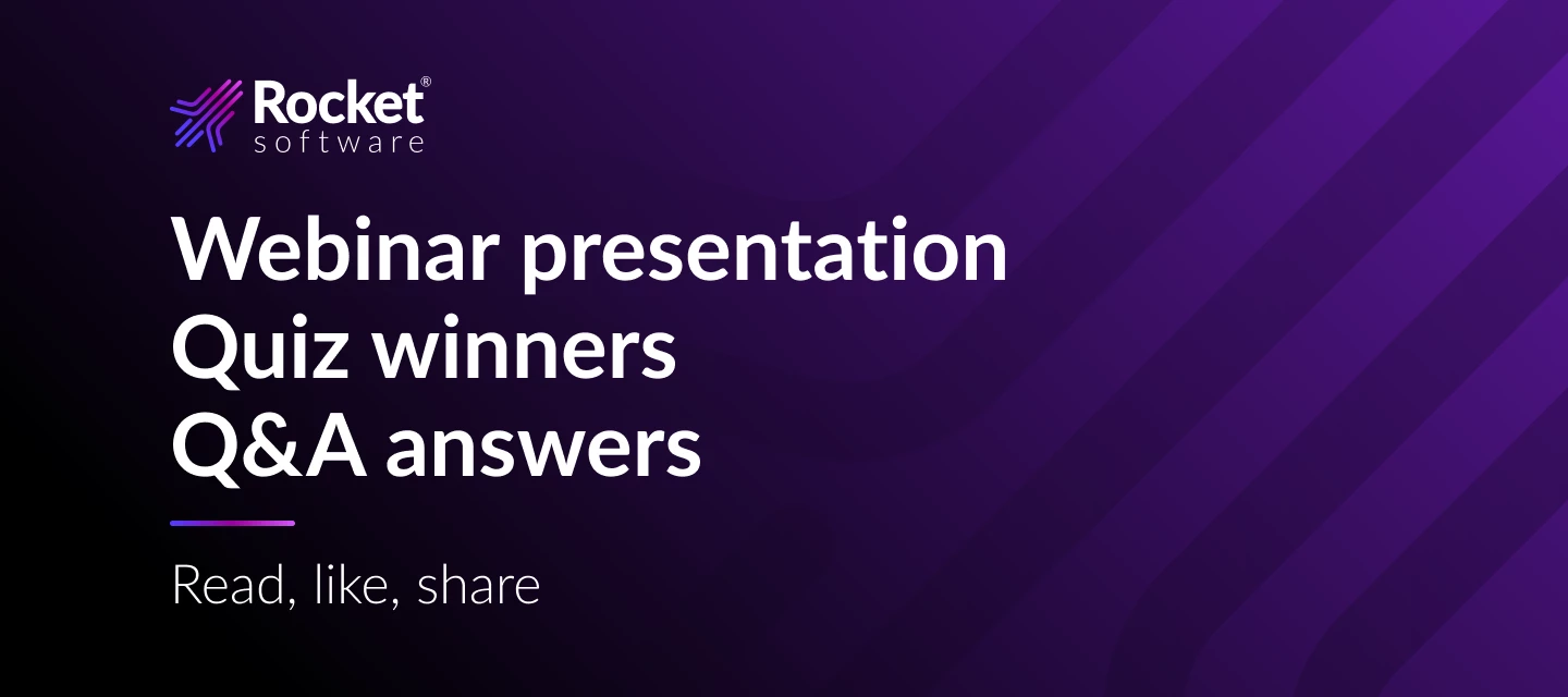 Unit Testing Webinar Materials: Q&A, Deck, and Quiz Winners