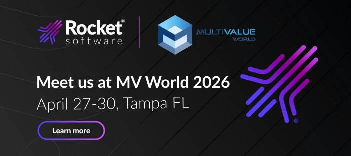 Join Rocket Software at MV World 2026 – The Future Unleashed! | Rocket ...