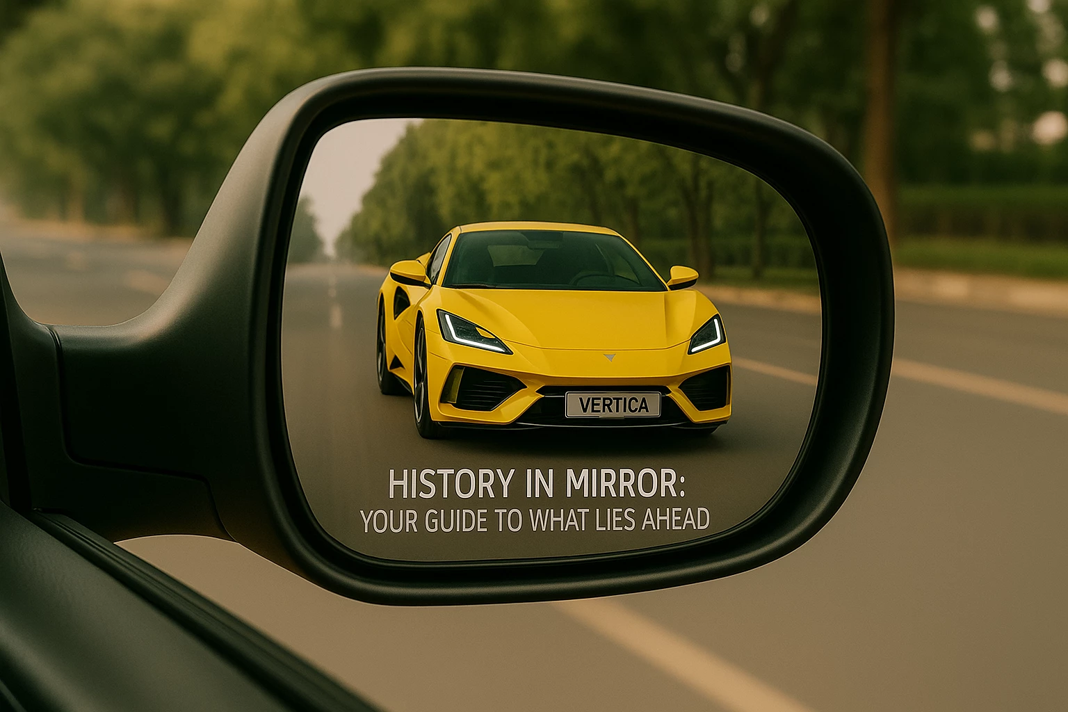 The history is reflected in the mirror