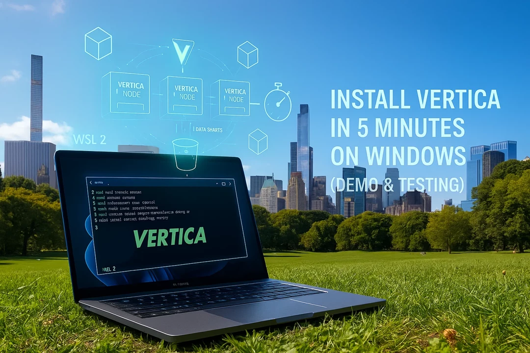 Install Vertica in 5 Minutes on Windows (for Demo &amp; Testing)