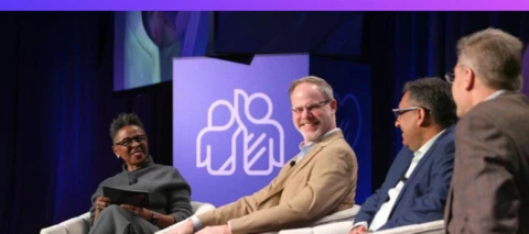 Michael Curry, President Rocket Data Modernization, facing the camera