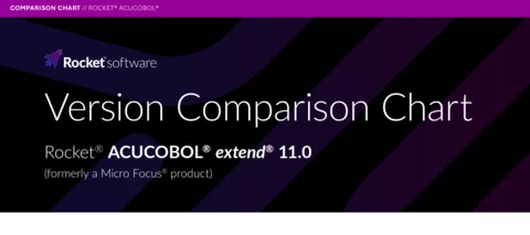 The list of supported platforms/integrations for Rocket ACUCOBOL