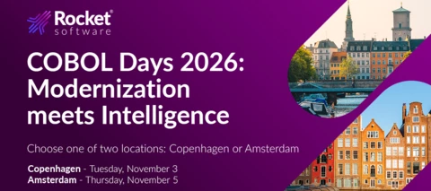 Rocket COBOL Days: Copenhagen & Amsterdam