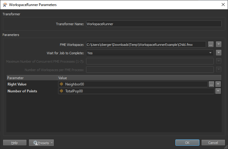 ParameterValues