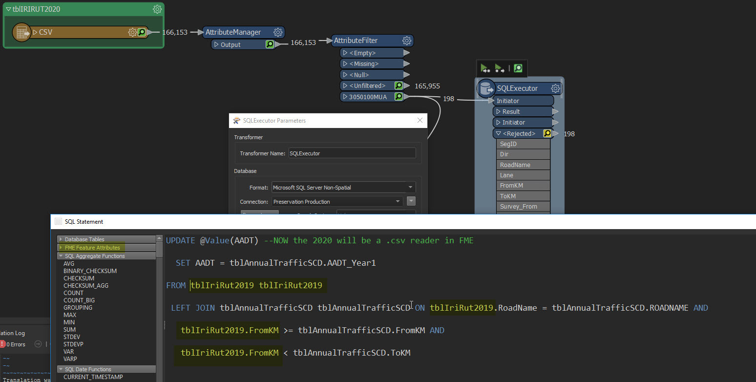 SQLCreator Statement change needed to include Initiator