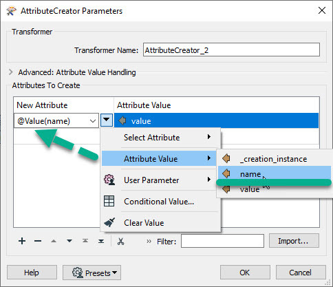 NameValuePairs