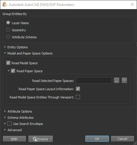 dwg paper space