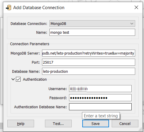 database connection