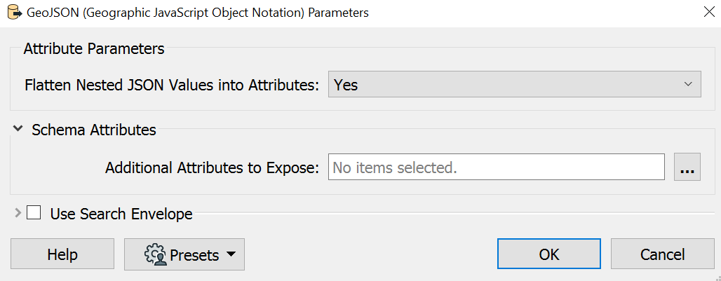 AttributeParameters