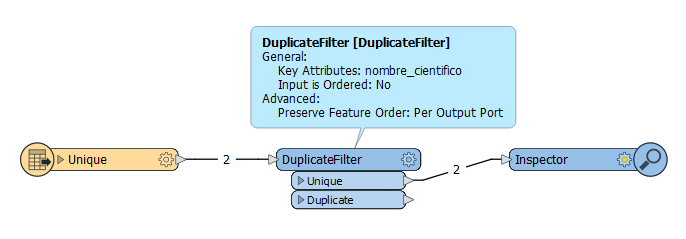 DuplicateFilter test workspace