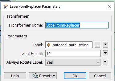 Label Point Replacer