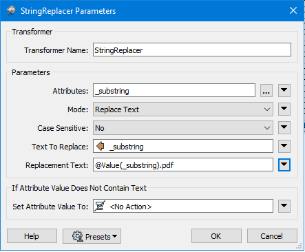 stringreplacer