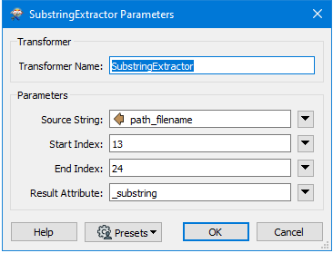 substring extractor