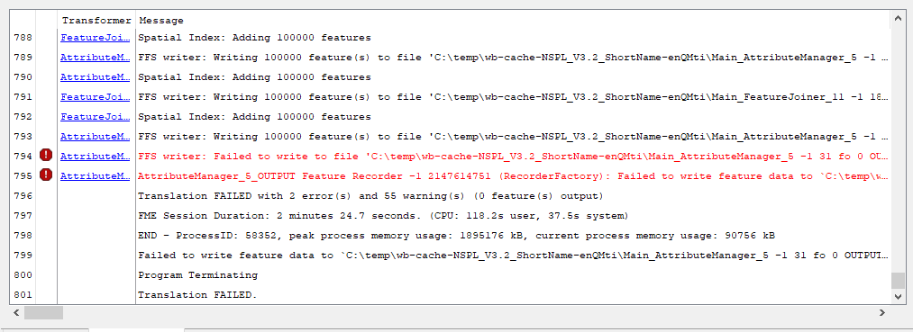 Error changing to C:\\temp