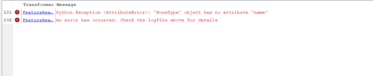 FME error