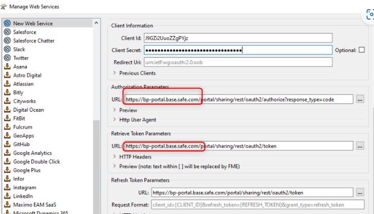 portalwebconnection_parameters