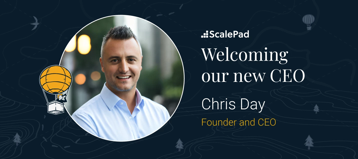 Letter to our Partners from Founder and new CEO Chris Day