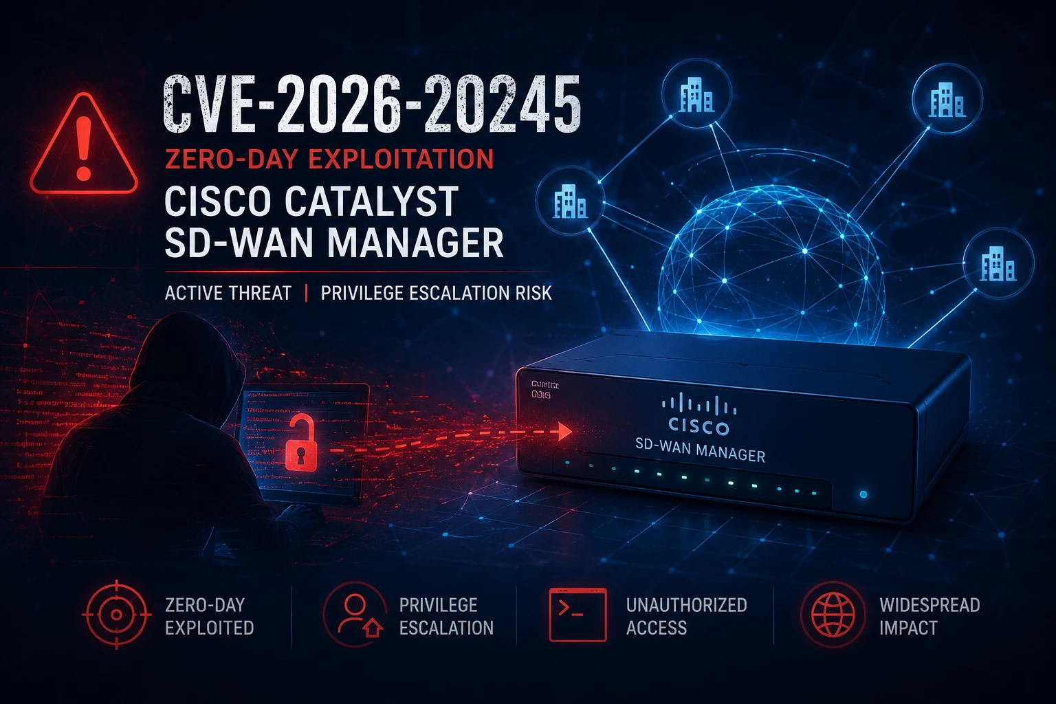 Cisco Catalyst SD-WAN Manager CVE-2026-20245 exploitation briefing