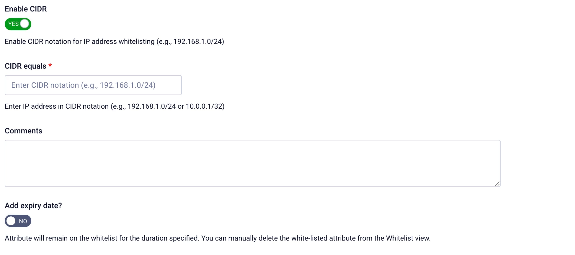 🌐 Product Update: Smarter IP Whitelisting with CIDR Ranges