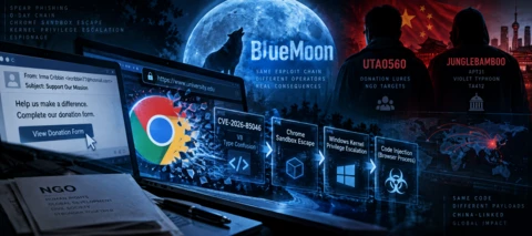 Mind the (Patch) Gap: Inside BlueMoon, the Chrome/Windows 0-Day Chain Two Chinese APT Clusters Fired at Once