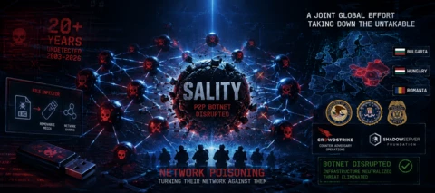 Sality's Peer List, Turned Against It: Inside the 23-Year Botnet's Takedown