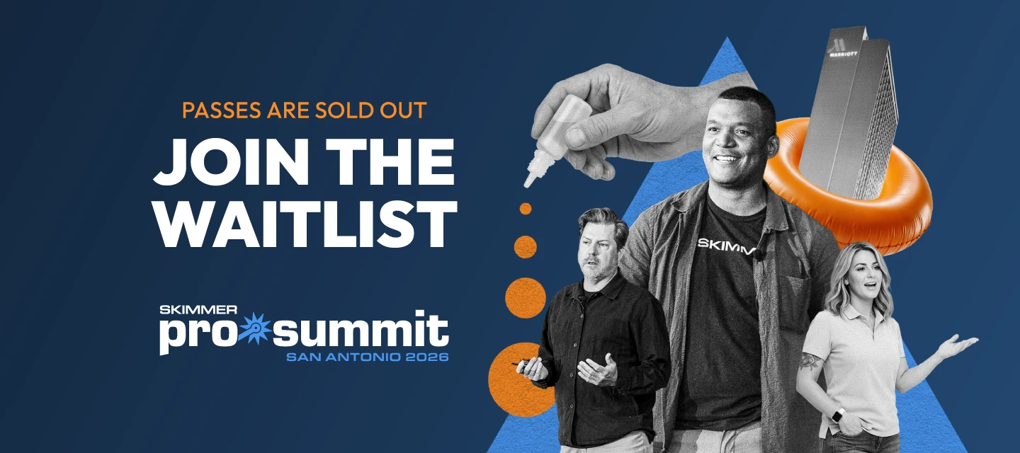 The Skimmer Pro Summit is coming to San Antonio... are you in?