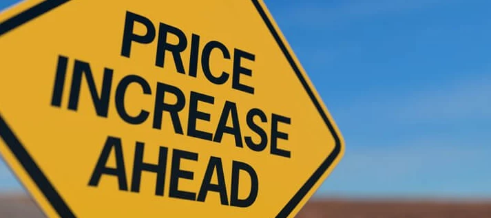The average service price increased by 9% in 2024