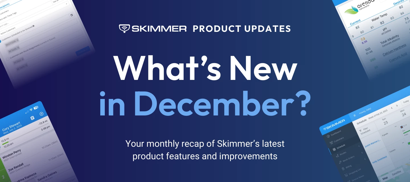 What's new in Skimmer: December 2025