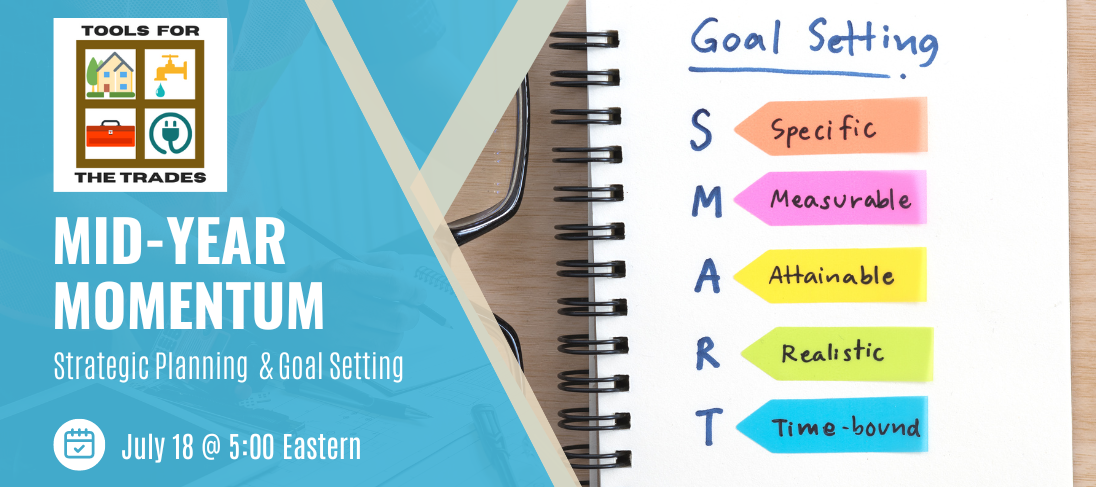 REGISTER NOW: Mid-year momentum: strategic planning and goal setting workshop
