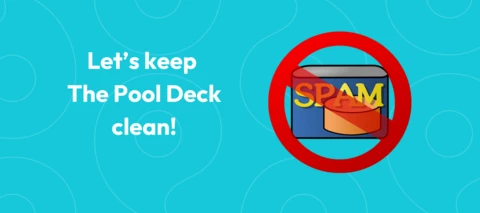 Thanks for your help in keeping our community spam-free!