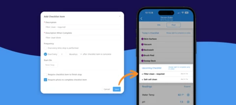 New feature enhancement: Schedule checklist items to fit your workflow