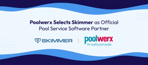 Poolwerx USA Selects Skimmer as Official Pool Service Software Partner
