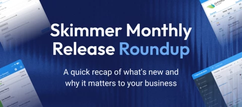 Skimmer monthly release roundup: September 2026