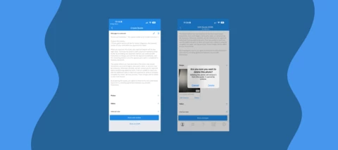Mobile 12.13 is here — record and attach videos in your mobile quotes
