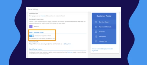 New feature: Capture leads automatically with your customer portal