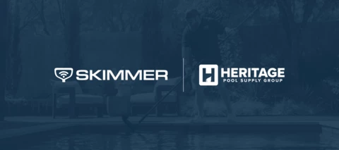 Skimmer partners with Heritage Pool Supply Group